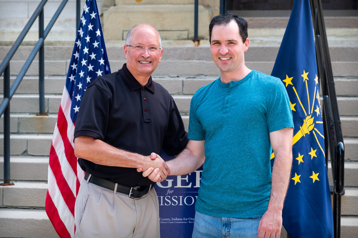 Councilman Mike Orgill of Goshen endorses Brad Rogers for Elkhart County Commissioner