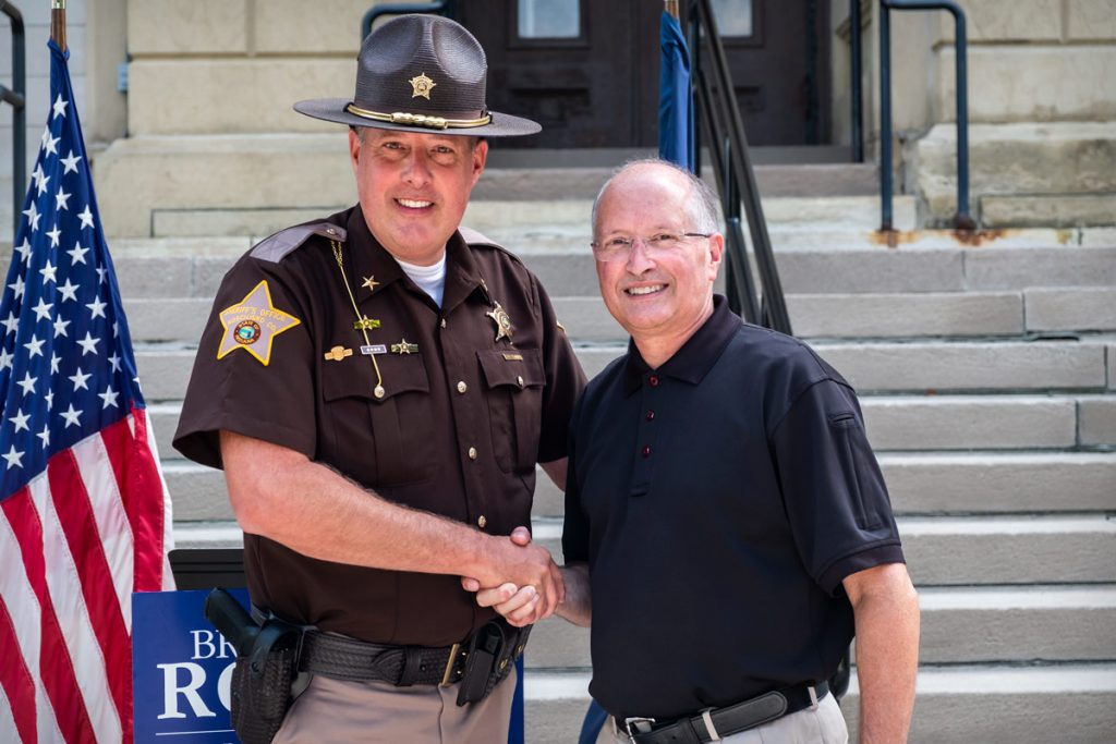 Sheriff Kyle Dukes endorses Brad Rogers for Elkhart County Commissioner - Elkhart County Board of Commissioners